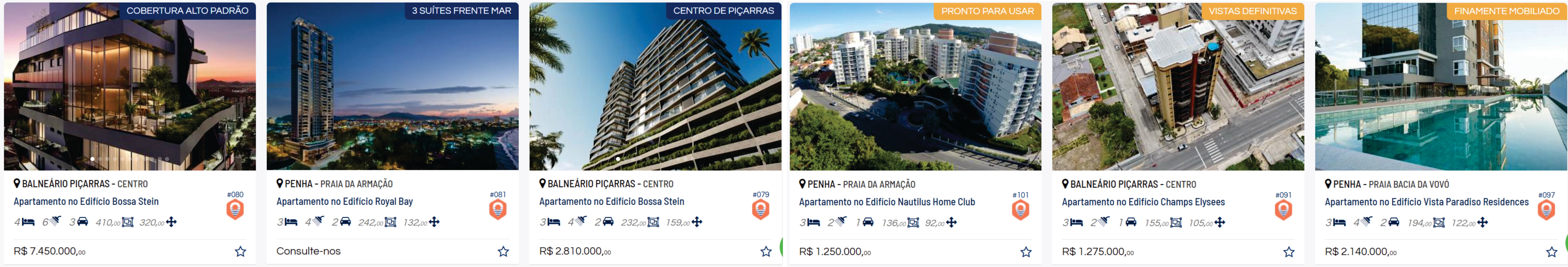 apartamentos em penha sc-1